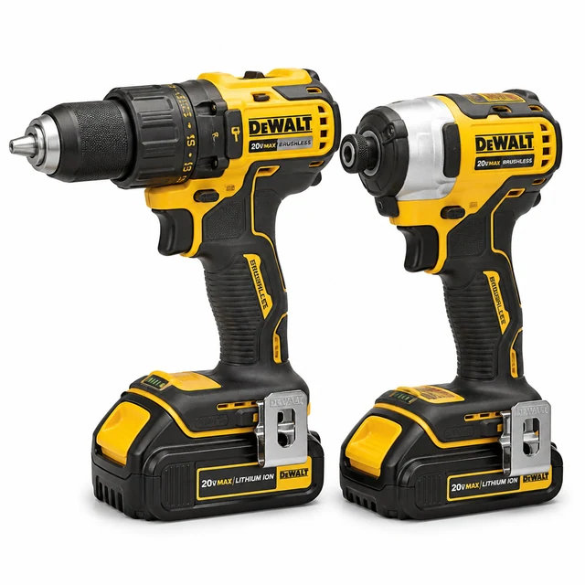Makita / DeWalt Impact driver duo product photo