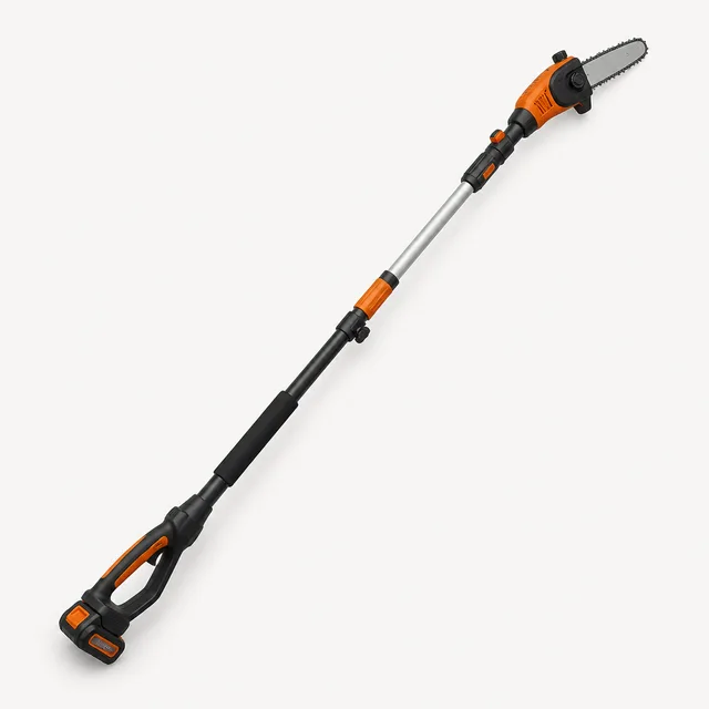 Worx 20V cordless pole saw WG329E product photo