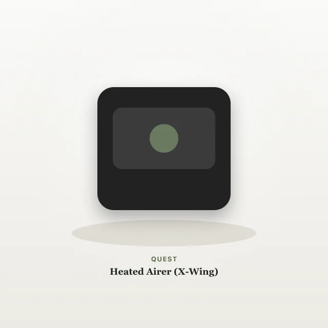 Quest Heated Airer (X-Wing) product photo