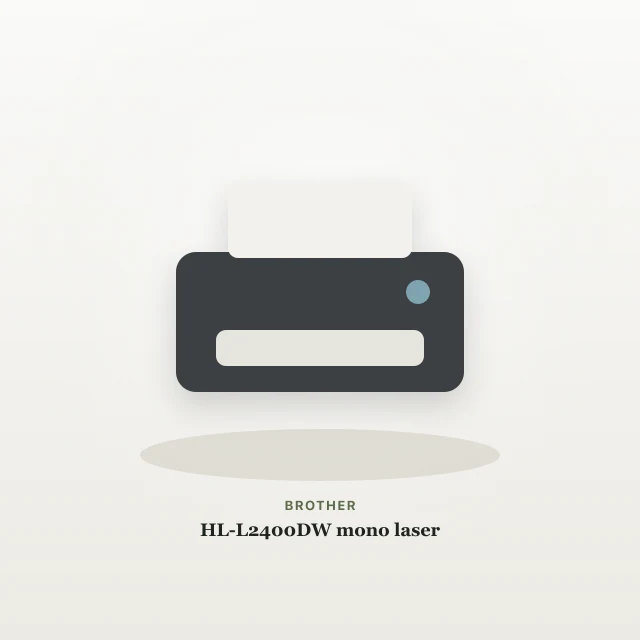 Brother HL-L2400DW mono laser product photo