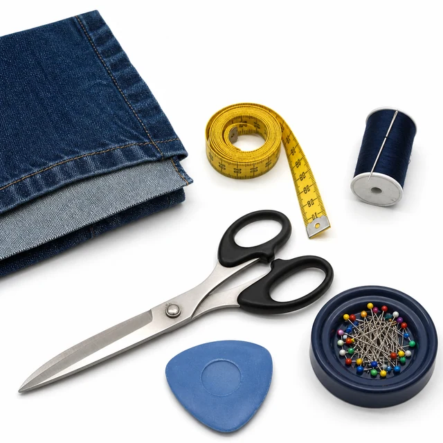Local tailor > kit Hemming / tailor kit reality product photo
