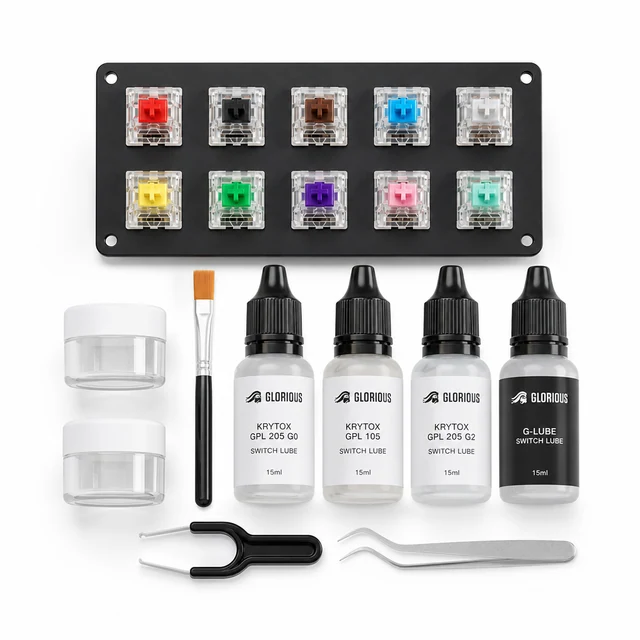 Glorious / generic Switch tester + lube kit product photo