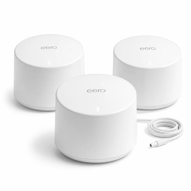 Amazon eero eero 6+ 3-pack product photo