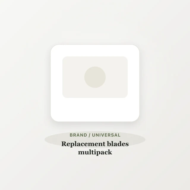 Brand / universal Replacement blades multipack product photo