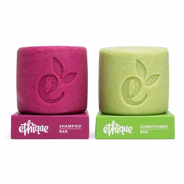 Ethique Shampoo + Conditioner Bars product photo