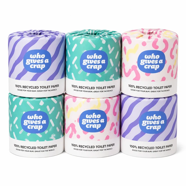 Who Gives A Crap 100% Recycled Toilet Paper product photo